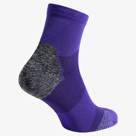 Odlo Ceramicool Quarter Socks in Purple