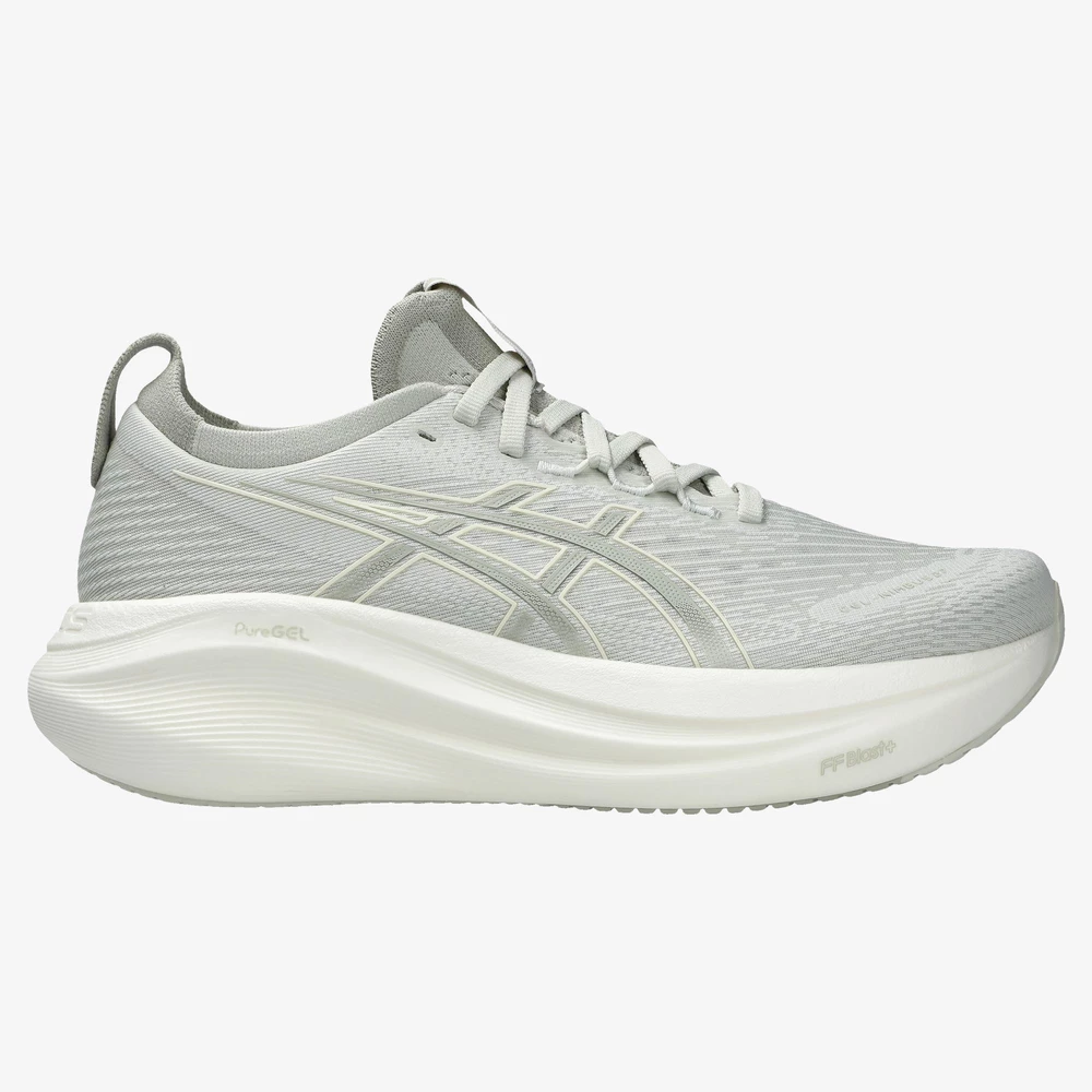 Asics Gel Nimbus 27 in Lake Grey/White