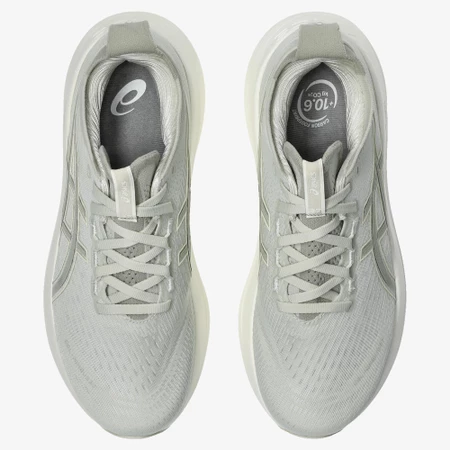 Asics Gel Nimbus 27 in Lake Grey/White