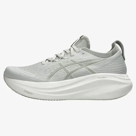 Asics Gel Nimbus 27 in Lake Grey/White