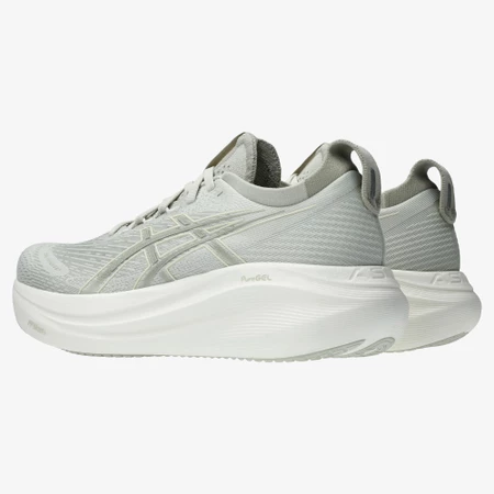 Asics Gel Nimbus 27 in Lake Grey/White