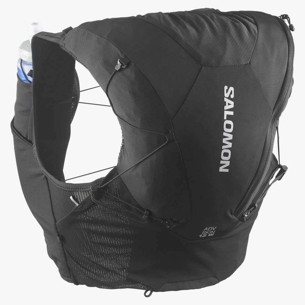 Salomon ADV SKIN 12 W サロモン　レディースS SALOMON サロモン レディース ランニングベスト フラスク付 ADV