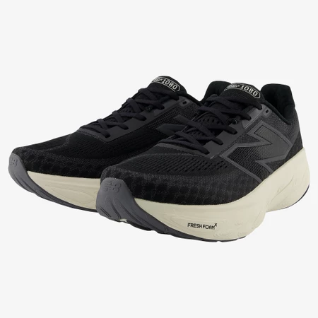 New Balance 1080v14 2E Wide in Black/White