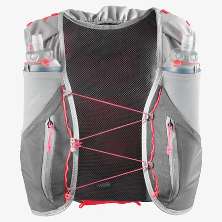 Salomon Adv Skin 12 Set in Grey/Red
