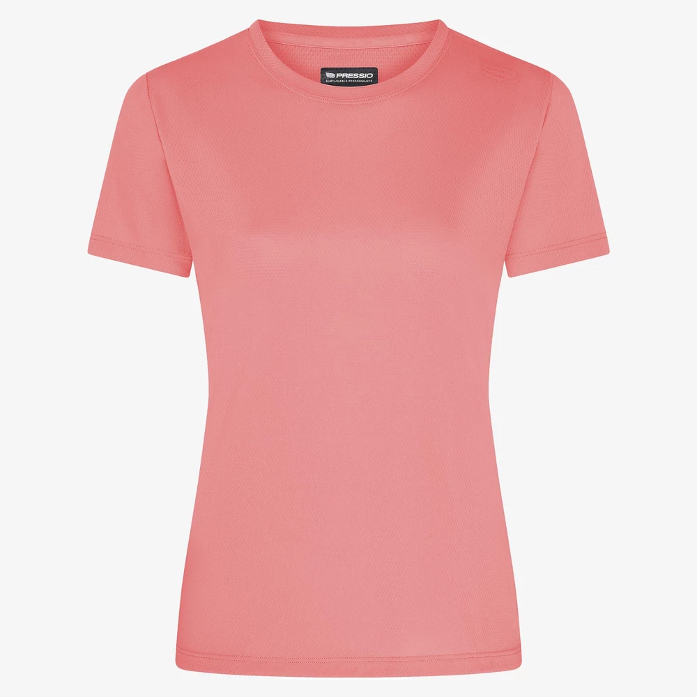 Pressio Sustain Tee in Strawberry