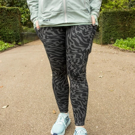 Brooks Spark Tights in Obsidian Speedscape