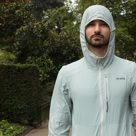 Janji Zephyrunner Wind Shell Jacket in Thistle