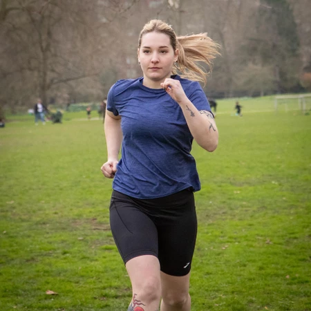 Brooks Spark Half Tights in Black