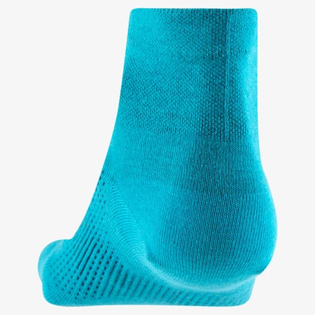 Injinji Run Lightweight Mini-Crew Toe Socks in Blue