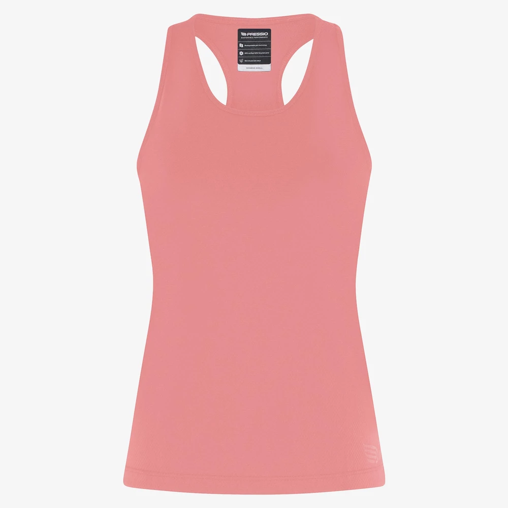 Pressio Sustain Singlet in Strawberry