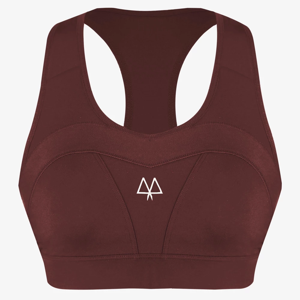 Maaree Empower Sports Bra in Burgundy