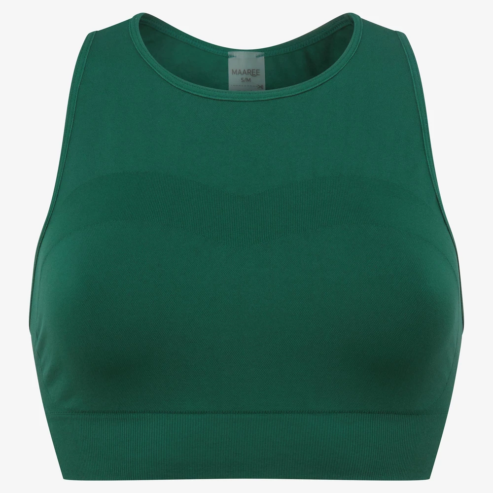 Maaree Supportive Seamless Bra in Forest