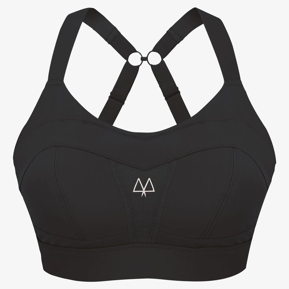 Maaree Solidarity High-Impact Sports Bra in Black