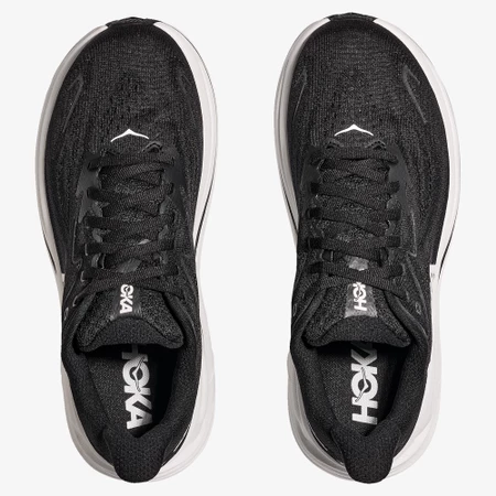 Hoka Clifton 10 Wide in Black/White