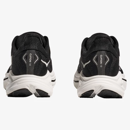 Hoka Clifton 10 Wide in Black/White