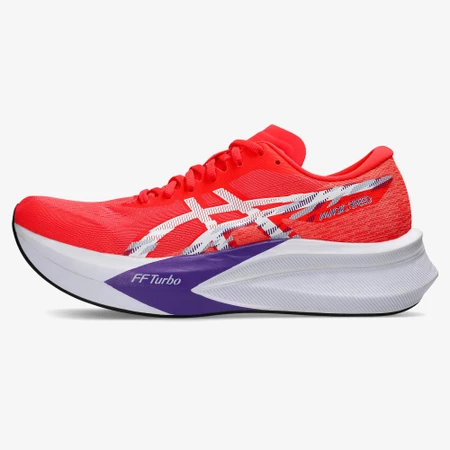 Asics Magic Speed 4 in Red/White