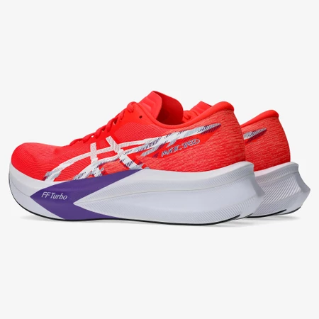Asics Magic Speed 4 in Red/White