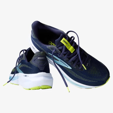 Brooks Ghost 17 2E Wide in Peacoat/Blue