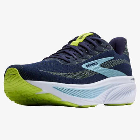 Brooks Ghost 17 2E Wide in Peacoat/Blue