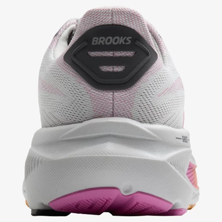 Brooks Ghost 17 in Oyster/Apricot