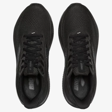 Brooks Ghost 17 D Wide in Black/Black