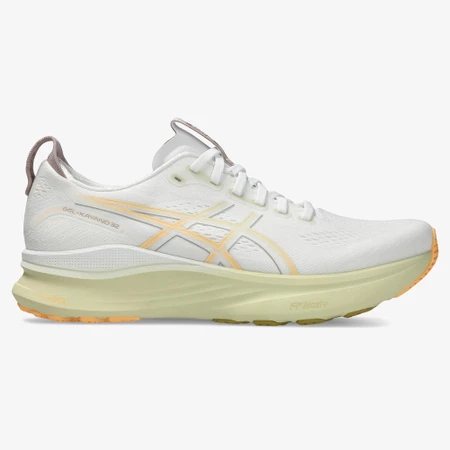 Asics Gel Kayano 32 in White/Yellow