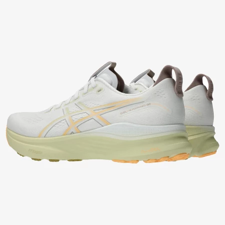 Asics Gel Kayano 32 in White/Yellow