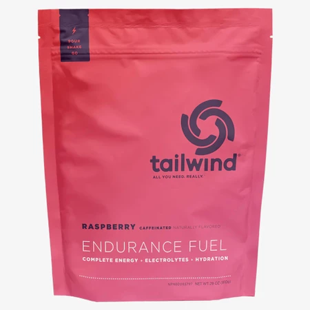 Tailwind Nutrition Caffeinated Endurance Fuel 30 Servings in Raspberry