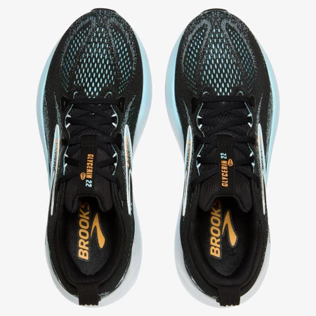 Brooks Glycerin 22 in Black/Blue