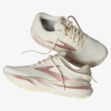 Brooks Adrenaline GTS 24 in Coconut/Rose Gold