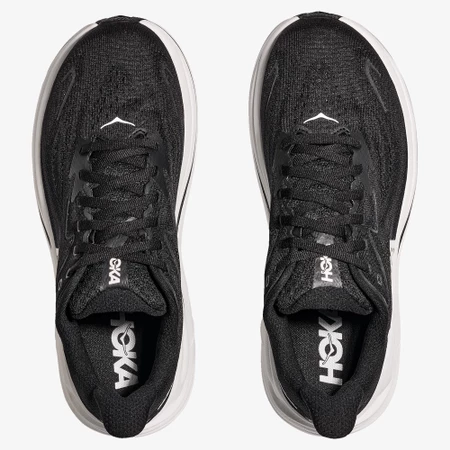 Hoka Clifton 10 in Black/White