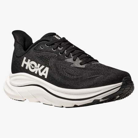 Hoka Clifton 10 in Black/White