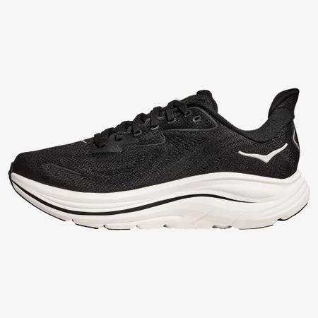 Hoka Clifton 10 in Black/White