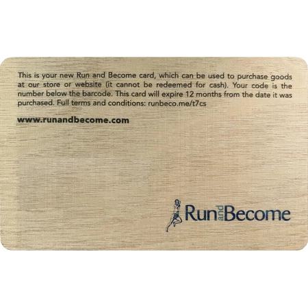 Gift Card in Blue