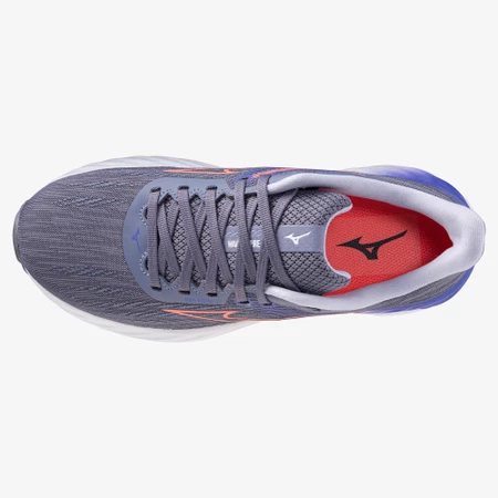 Mizuno Wave Inspire 21 in Blue Granite/Coral
