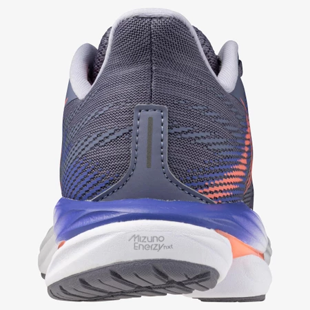 Mizuno Wave Inspire 21 in Blue Granite/Coral