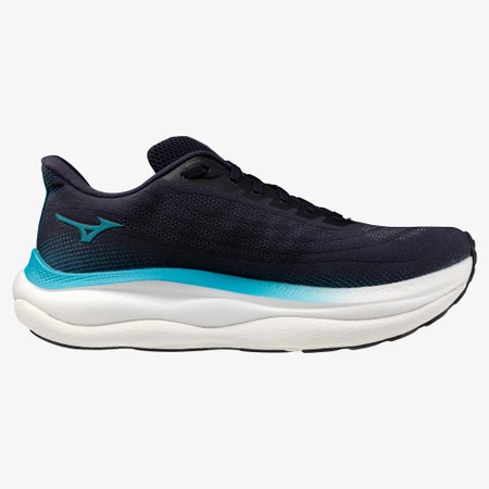 Mizuno Wave Sky 9 in Baritone Blue/Citrus