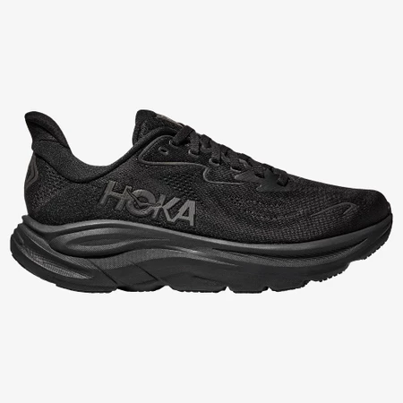 Hoka Clifton 10 Wide in Black/Black