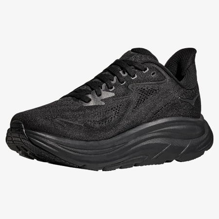 Hoka Clifton 10 Wide in Black/Black