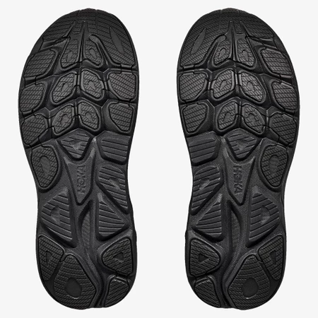 Hoka Clifton 10 Wide in Black/Black
