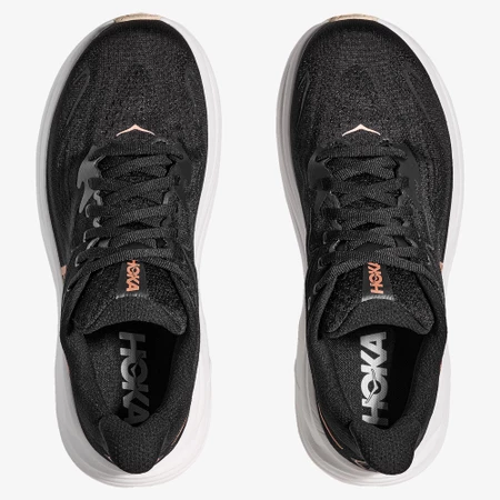 Hoka Clifton 10 in Black/Rose-Gold