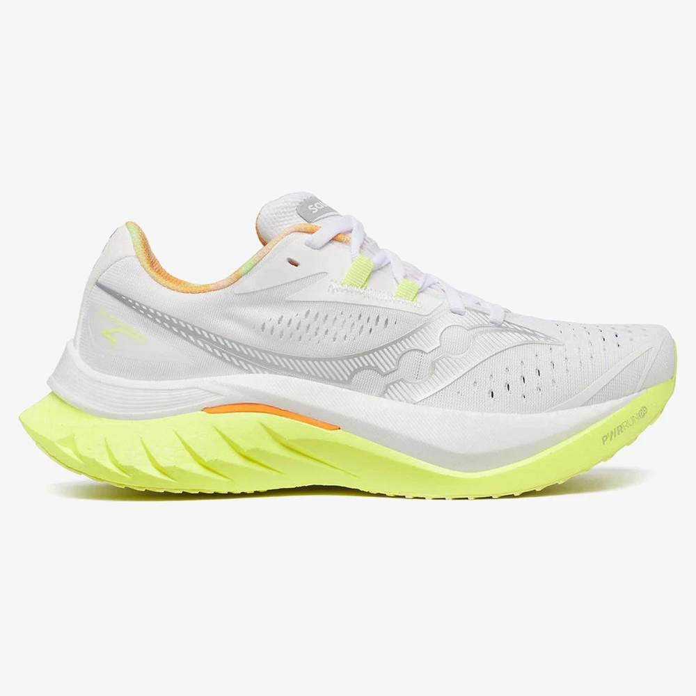 Saucony Endorphin Speed 4 in White/Sunny