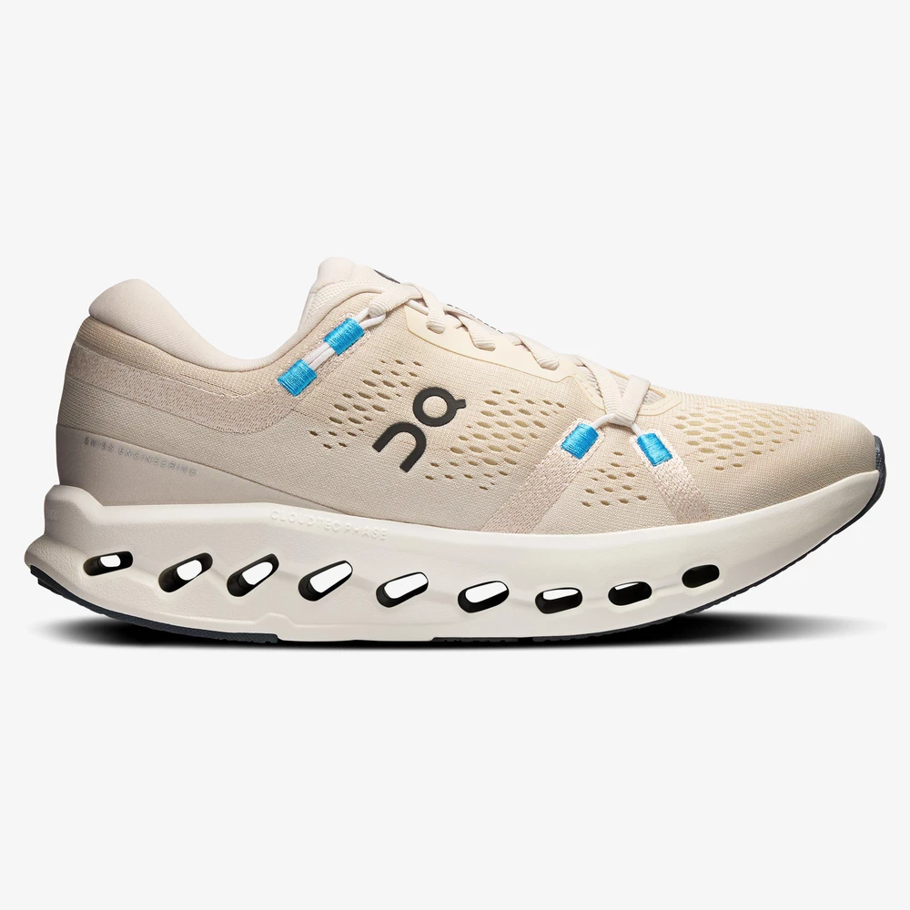 On Cloudsurfer 2 in Pearl/Ivory