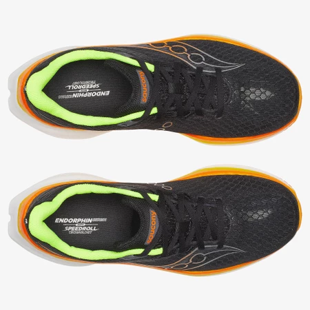 Saucony Endorphin Speed 5 in BLACK/VO2 