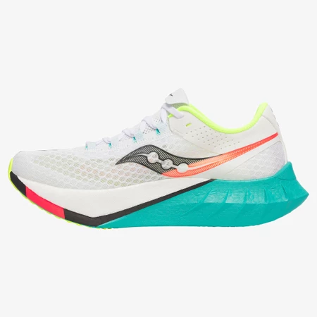 Saucony Endorphin PRO 4 in White Mutant