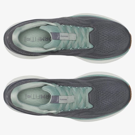 Saucony Ride 18 in Carbon/Iceberg