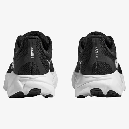 Hoka Arahi 8 Wide in Black/White
