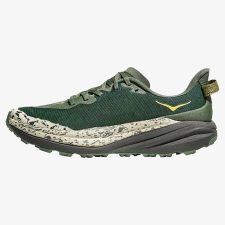 Hoka Speedgoat 6 Wide in Fern/Asphalt Grey