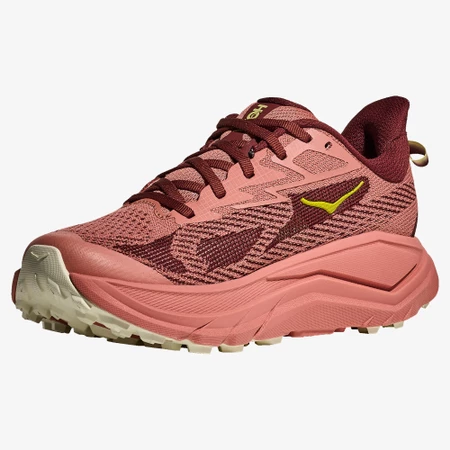Hoka Challenger 8 Wide in Blush/Dark Cedar