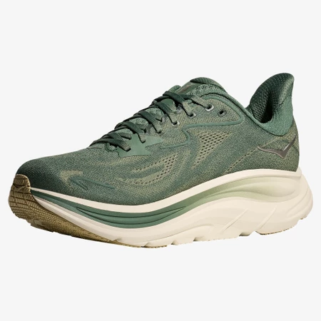 Hoka Clifton 10 in Fern/Truffle